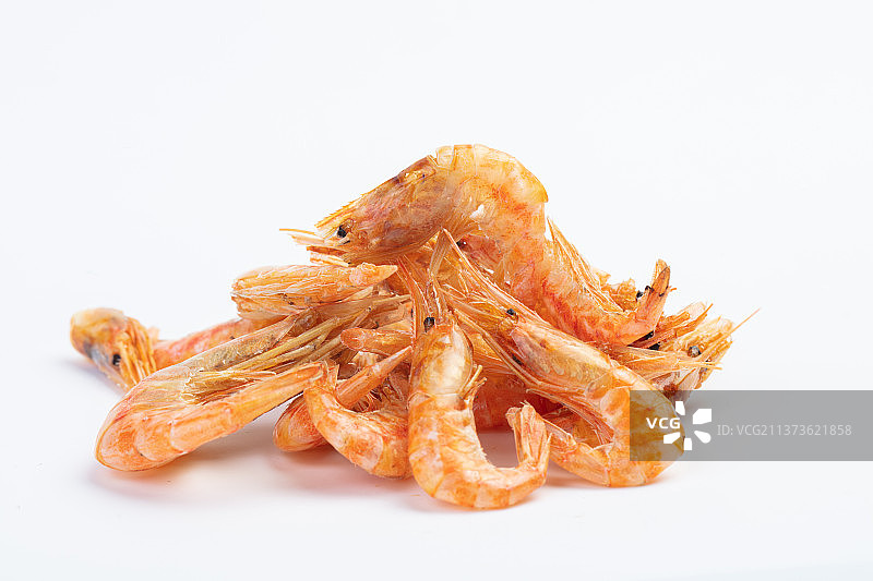 晾晒调味海产品虾干图片素材