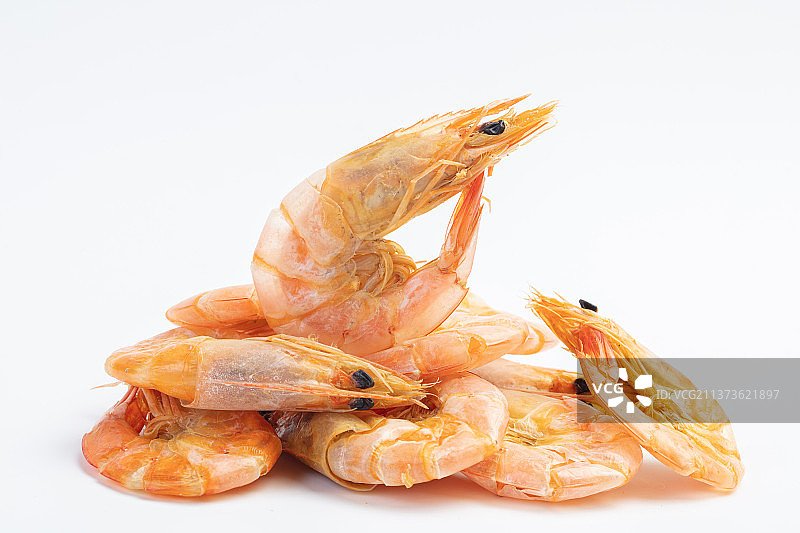 晾晒调味海产品虾干图片素材