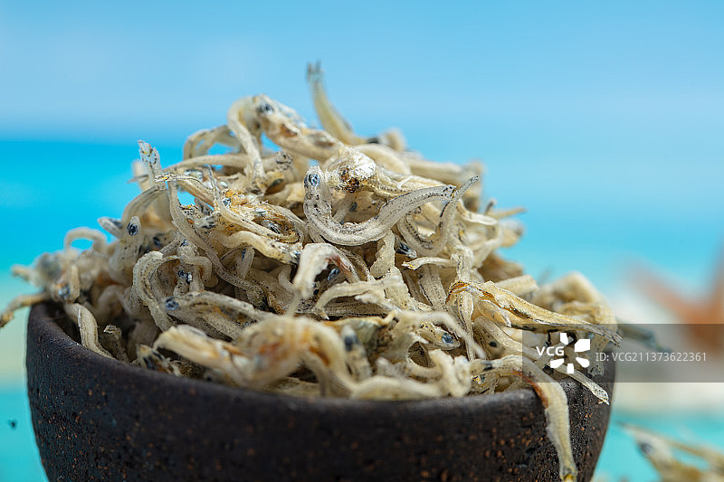 海鲜调味品小鱼干图片素材