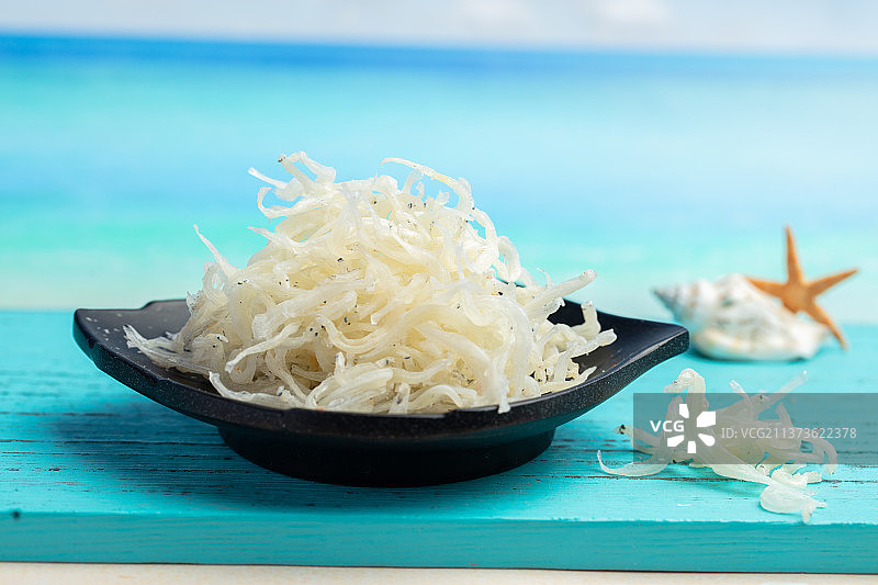海鲜调味品小鱼干图片素材