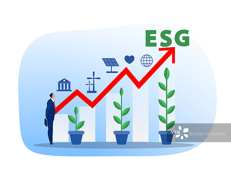 具有生态问题意识的商务领袖图片素材