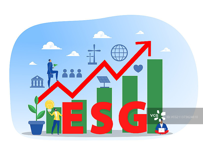 具有生态问题意识的商务领袖图片素材