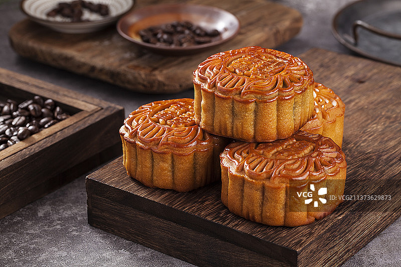 中秋月饼图片素材