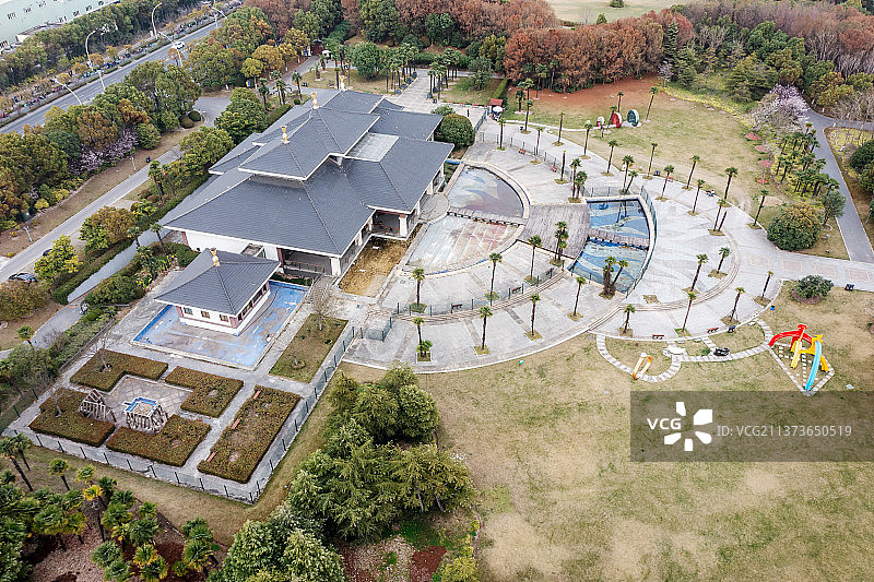 上海顾村公园庄园图片素材