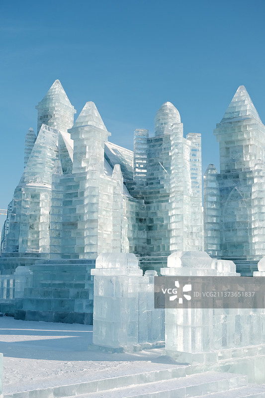 哈尔滨冰雪大世界图片素材