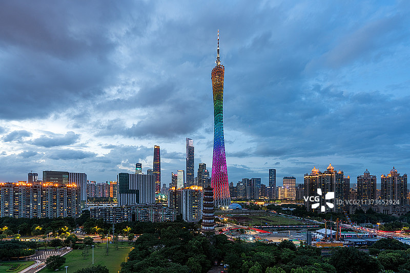 广州塔 赤岗塔图片素材