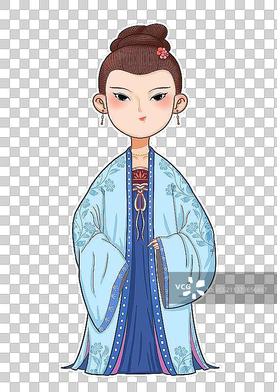 古代夫人图片素材