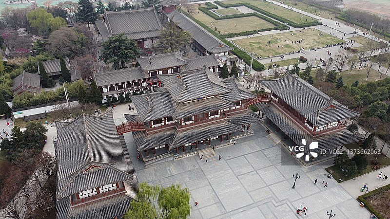 西安青龙寺图片素材