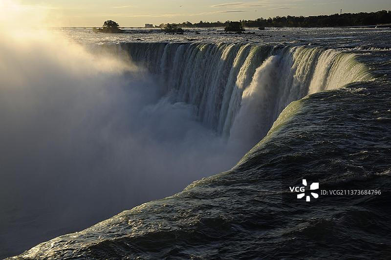 加拿大安大略省尼亚加拉瀑布风光图片素材