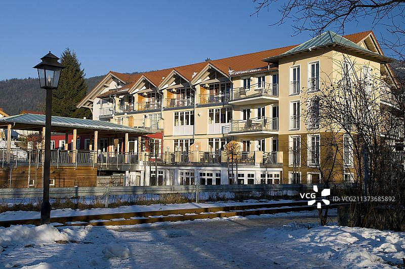 德国巴伐利亚森林国家公园博登迈斯霍夫酒店图片素材