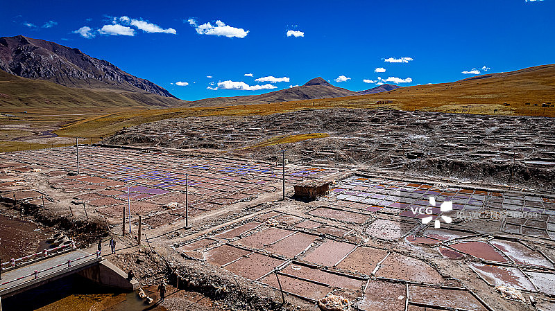 白扎盐场图片素材