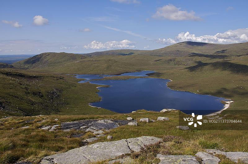 苏格兰高地湖泊风光图片素材
