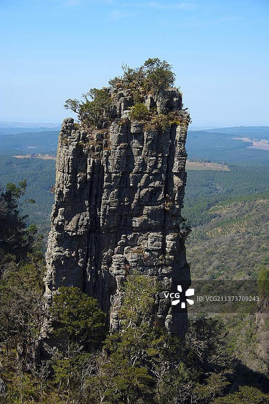 南非普马兰加布莱德河峡谷尖峰石图片素材