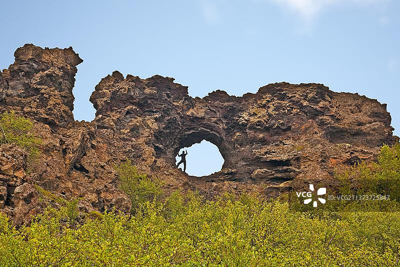 冰岛黑色城堡图片素材