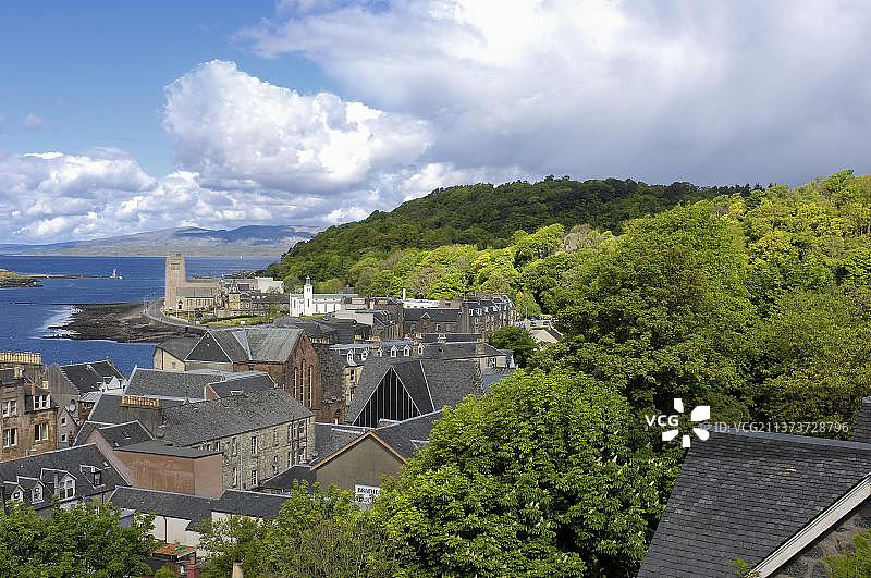 奥班，阿盖尔和比ute，苏格兰，英国，欧洲图片素材