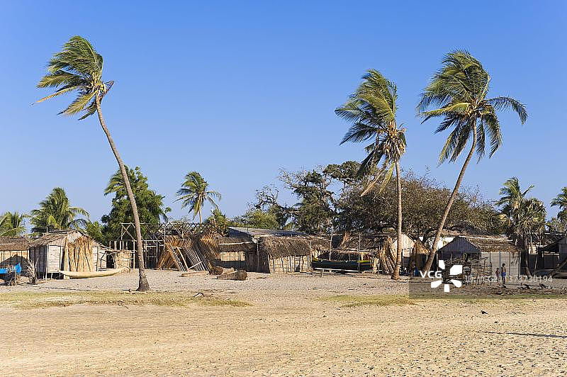 马达加斯加穆隆达瓦渔村图片素材