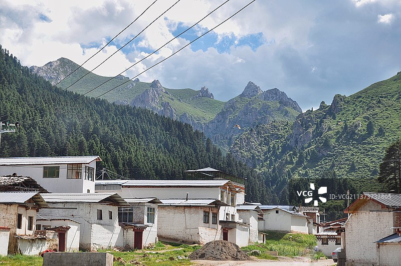 甘肃甘南郎木寺图片素材