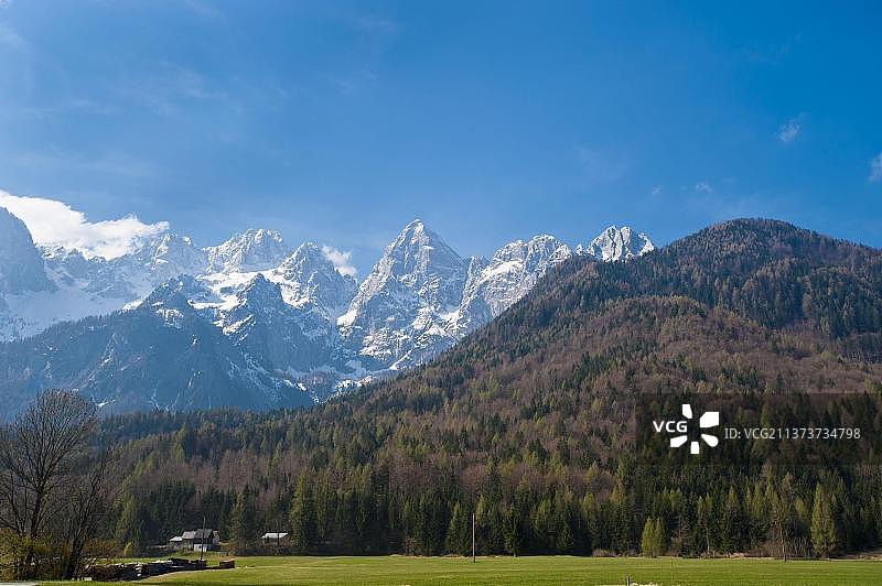 特里格拉夫国家公园，斯洛文尼亚，欧洲图片素材