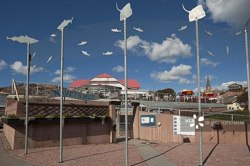 瑞典西约塔兰省吕瑟希尔海之屋海水水族馆图片素材