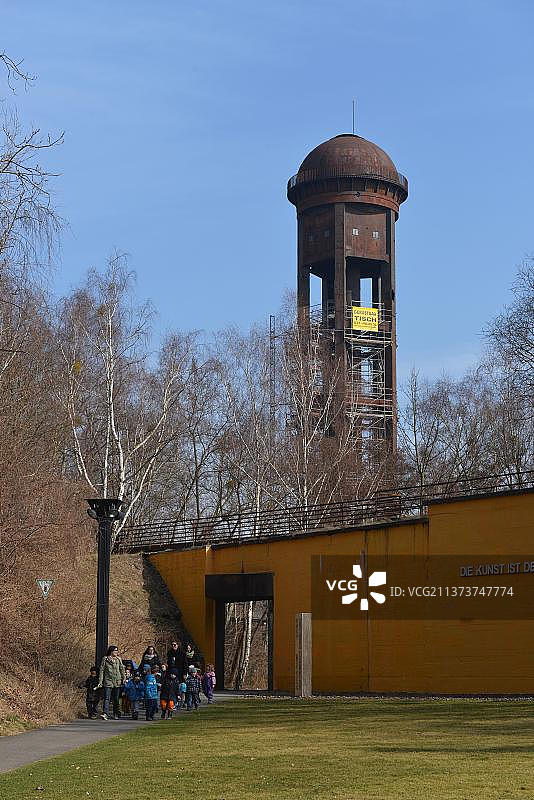 舍讷贝格自然公园水塔，德国柏林图片素材