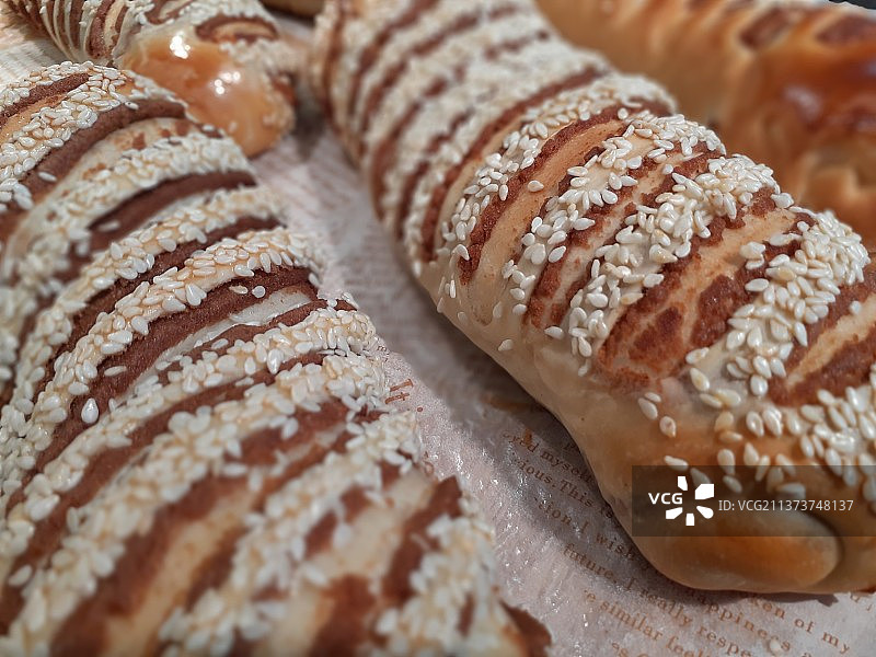 芝麻面包图片素材