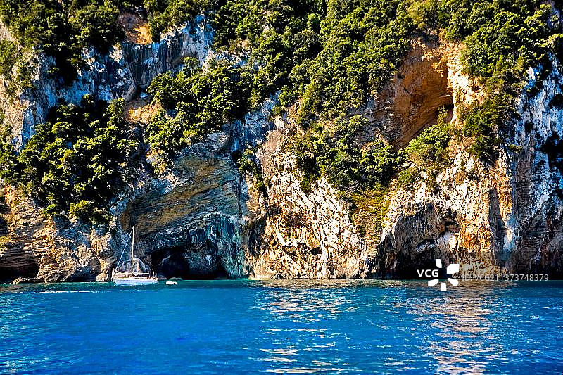 奥罗塞伊海湾，撒丁岛，意大利，欧洲图片素材