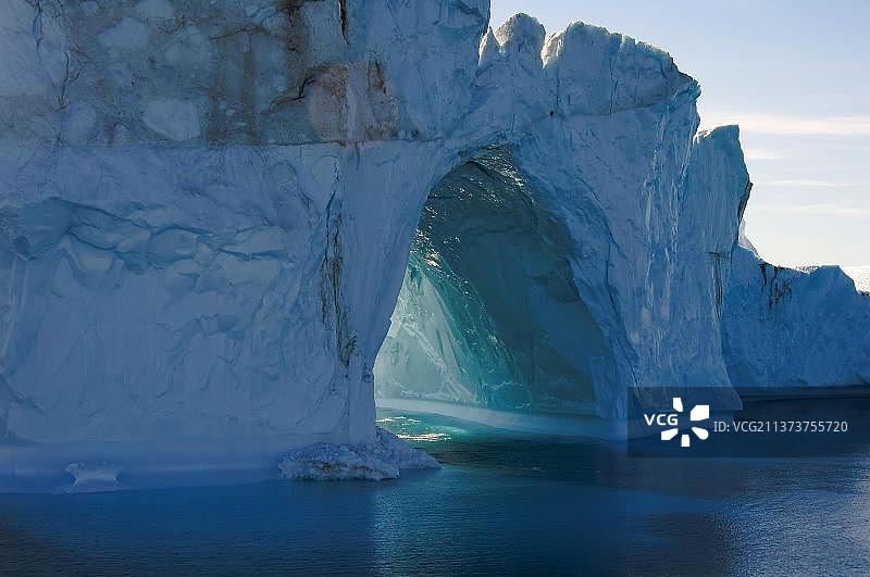 迪斯科湾的冰山图片素材