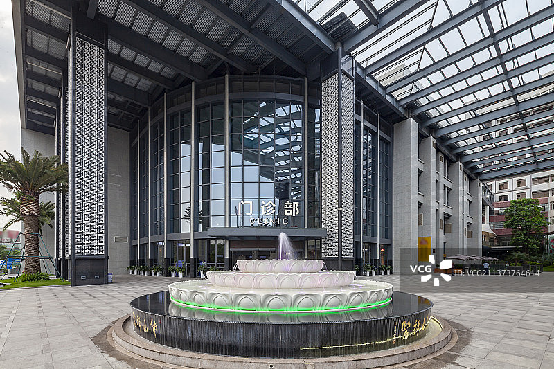 现代医院门诊楼图片素材