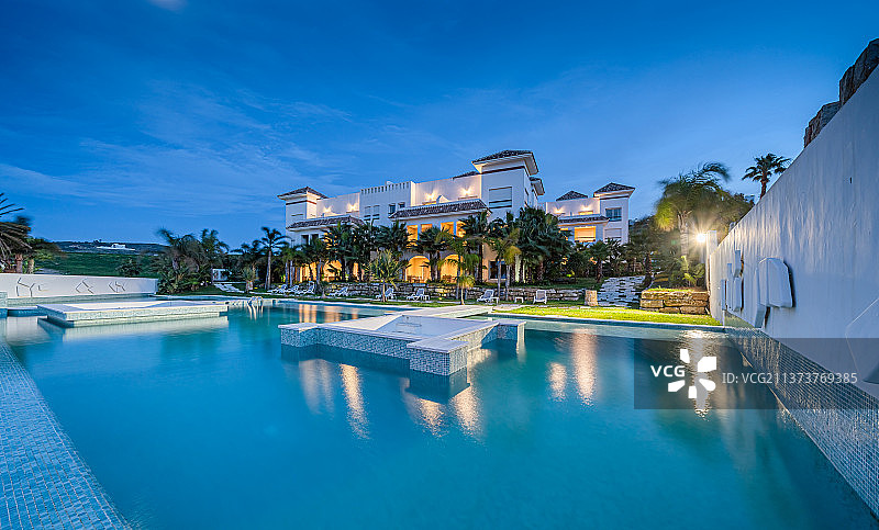 摩洛哥丹吉尔姆纳尔城堡酒店图片素材