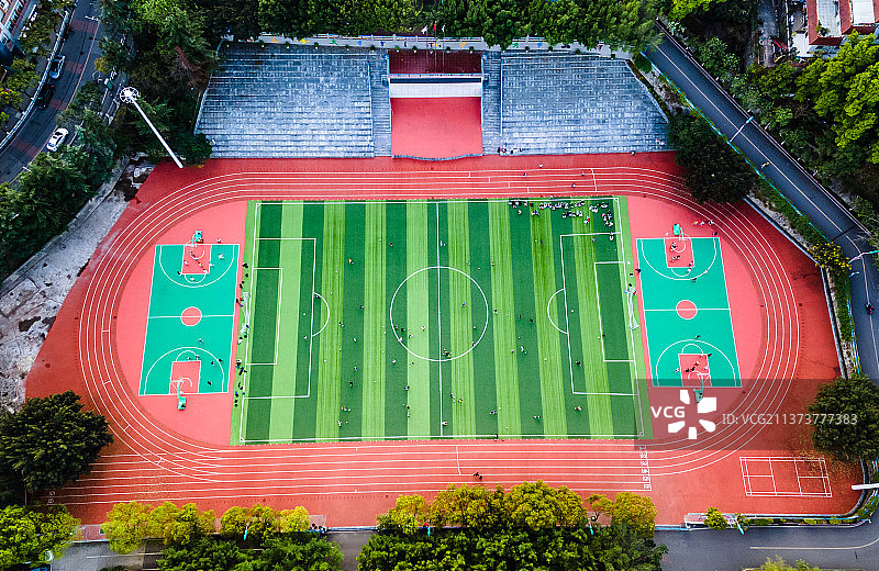 春日校园图片素材