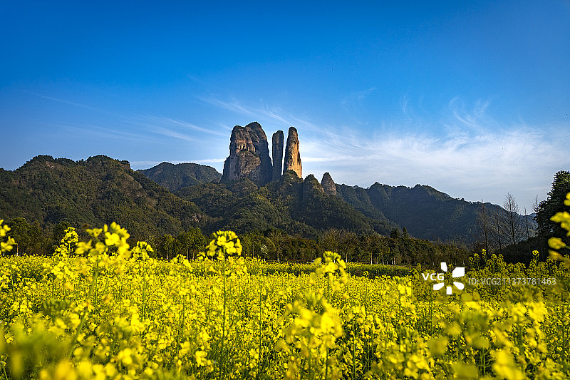 浙江衢州江郎山景区图片素材