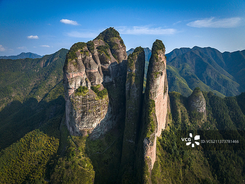 浙江衢州江郎山景区图片素材