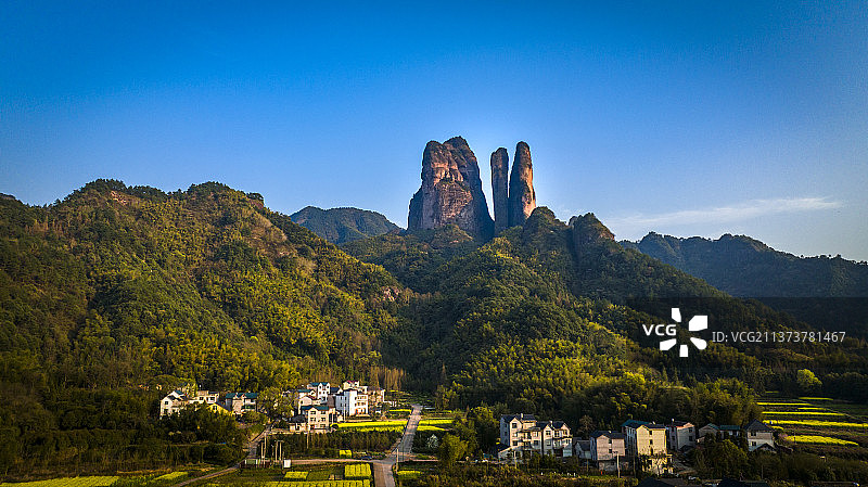 浙江衢州江郎山景区图片素材