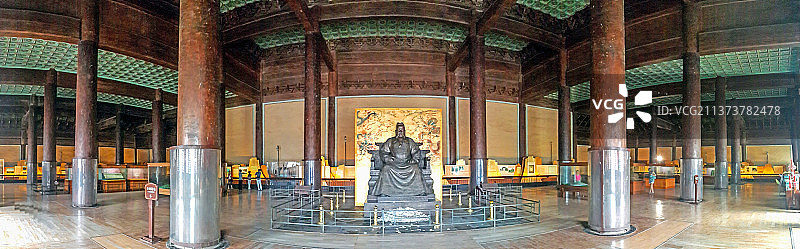 北京昌平明十三陵：长陵祾恩殿图片素材