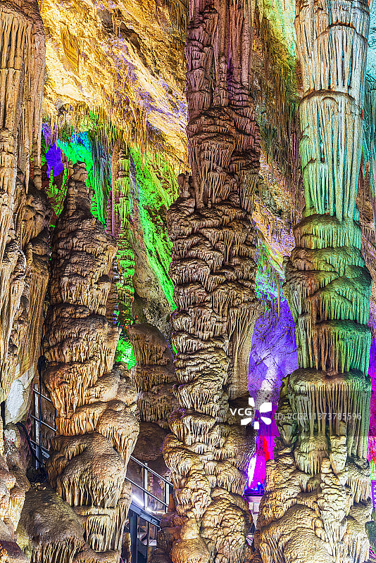 石花洞国家地质公园图片素材