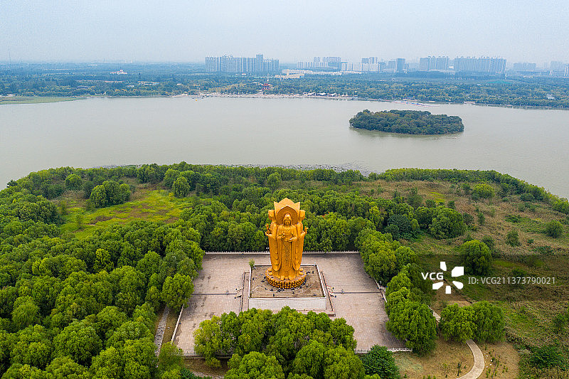 金尊+山东省济宁市任城区太白湖旅游景区图片素材