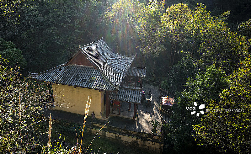 缙云仙都景区 仙都观图片素材