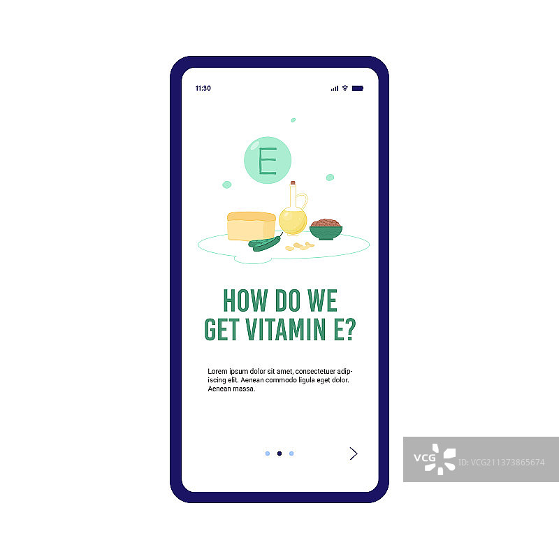 富含维生素E或生育酚的面包图片素材