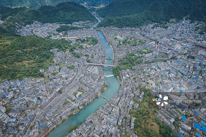 印象凤凰：凤凰全景图片素材