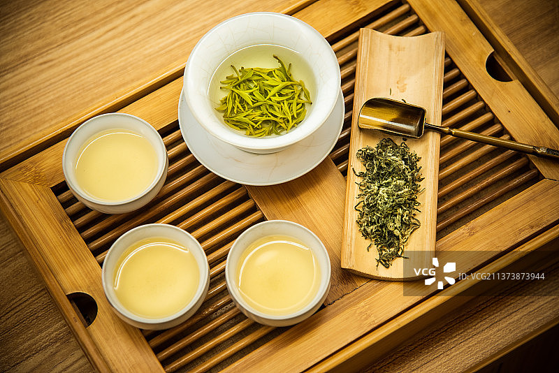 苏州东山特产名茶碧螺春图片素材