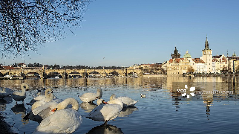 冬日布拉格图片素材