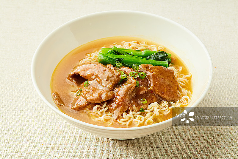 沙爹牛肉汤面图片素材
