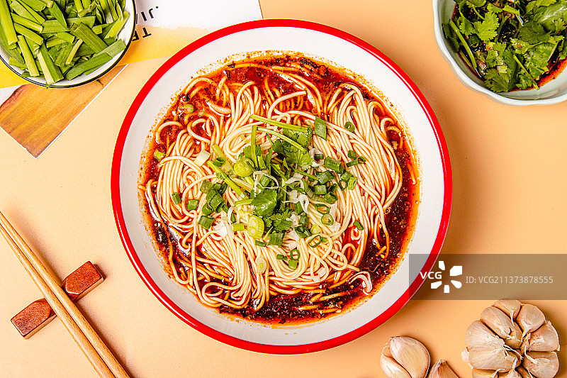 重庆麻辣小面图片素材