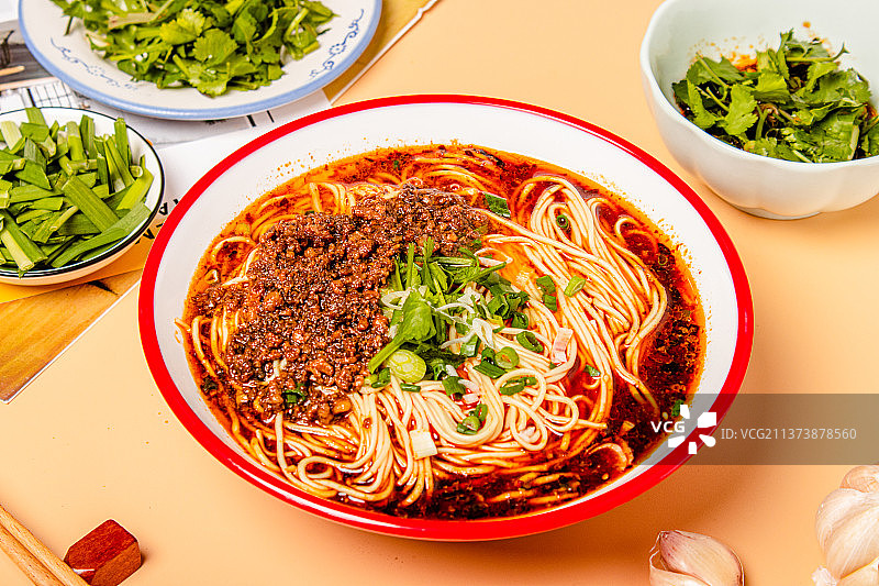 重庆杂酱小面图片素材