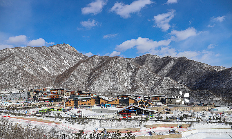 北京2022冬奥会延庆赛区 延庆冬奥村图片素材