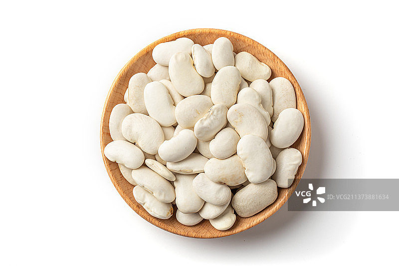 传统谷物白芸豆图片素材