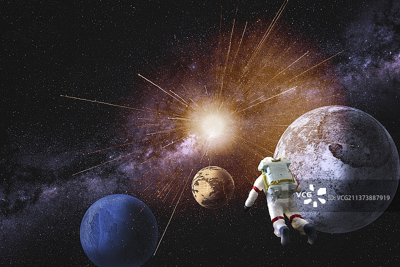 宇航员，航天，中国航天，航空，星空，宇宙，航天员，科技，未来，制造，空间站，星球，太空图片素材