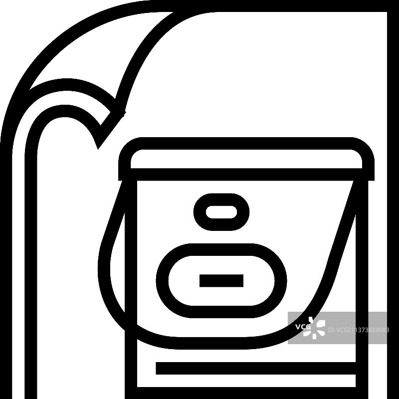 硅橡胶弹性体线条图标图片素材