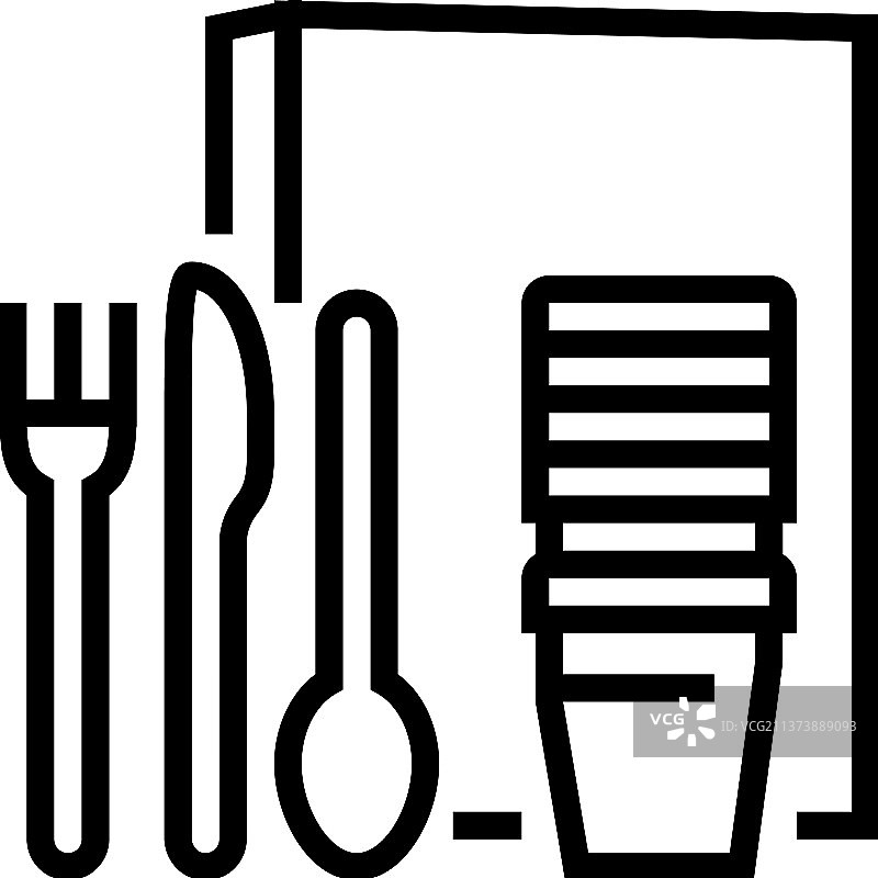 聚苯乙烯热塑性线条图标图片素材
