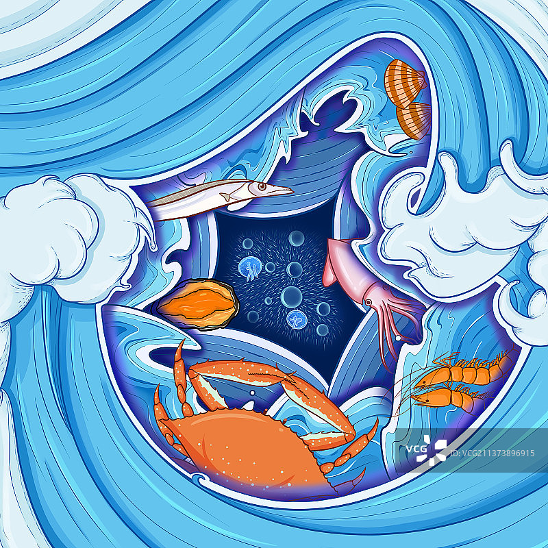 海鲜总动员图片素材